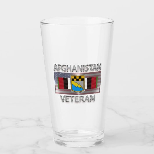 525 MI Brigade Afghanistan Veteraan Glas (Voorkant)
