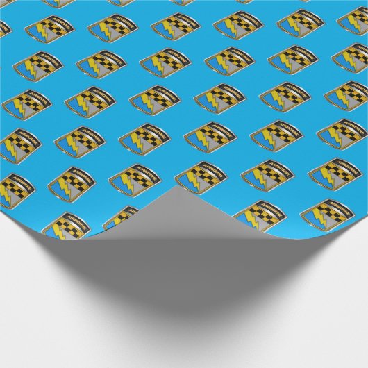 525th MI Military Intelligence Brigade “Airborne” Cadeaupapier (Hoek)