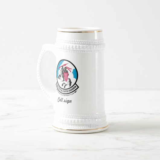 526e aangepaste binnenste biet met roepnaam bierpul (Voorkant links)