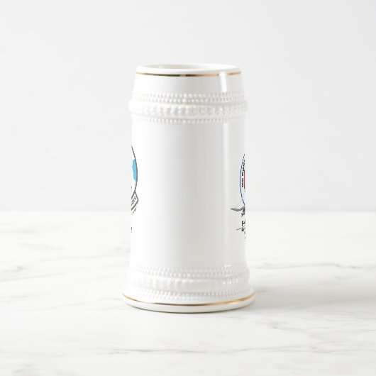 526e aangepaste binnenste biet met roepnaam bierpul (Center)