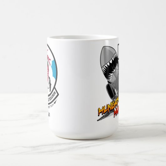 526th TFS Custom Coffee Mok met roepnaam (Center)