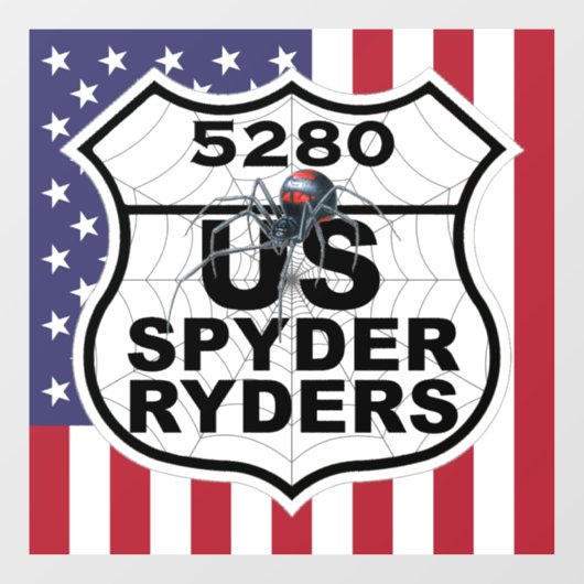 5280 Hoofdstuk - Decal Vlag & Logo (Vel)