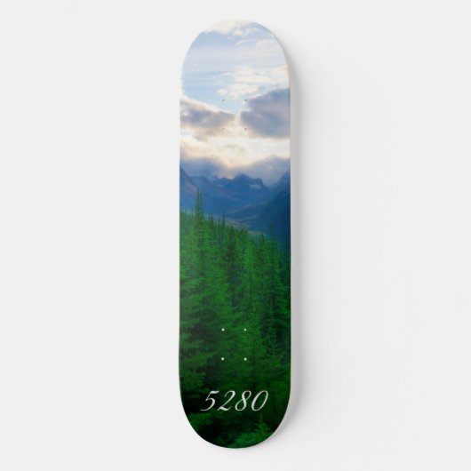 5280 Mountain View  Persoonlijk Skateboard (Voorkant)