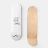 5280 Pistoolheld Persoonlijk Skateboard (Voorkant)