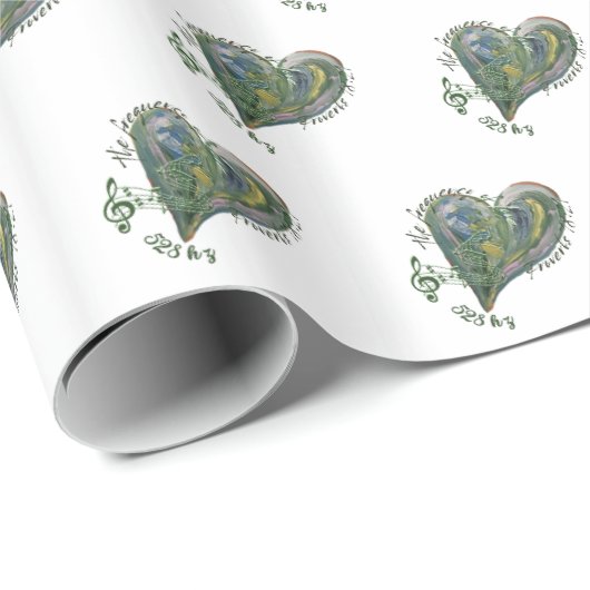 528 hart cadeaupapier (Rol Hoek)