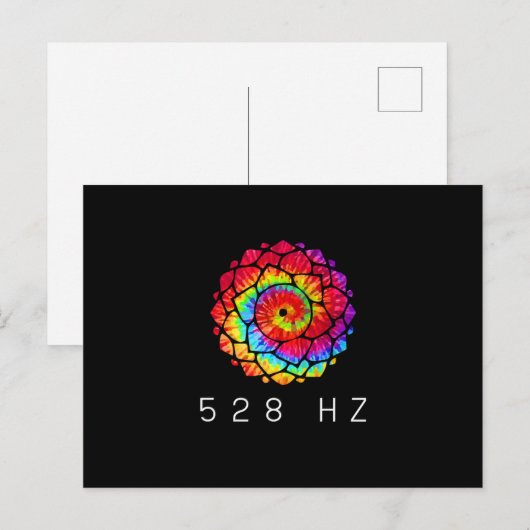 528 Hertz Love Repair Frequency Briefkaart (Voorkant / Achterkant)
