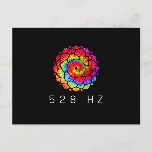 528 Hertz Love Repair Frequency Briefkaart (Voorkant)