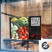 52,00' * 37,56' Kruidenier Raam Raamsticker (Cafe Raam)