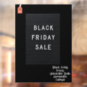 52' * 72' Black Friday Window Cling Raamsticker (Vel 2)