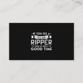 52.Als je ziet dat een zeemijper nu geen goed mome Visitekaartje (Voorkant)