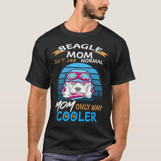52 Beagle Mom Cooler T-shirt (Voorkant)