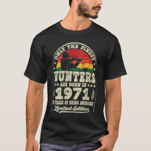 52 jaar  1971 52e jaar Oude Ouderjagers T-shirt