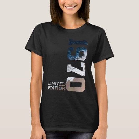 52 jaar 52e verjaardag 1970 t-shirt (Voorkant)
