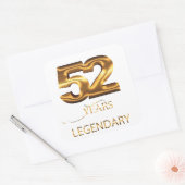 52 jaar legendarische sticker (Envelop)