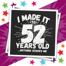 52 Jaar Oud Sarcastisch Meme Grappig 52e Verjaarda