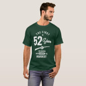 52 jaar oude cadeau | 52e verjaardag Cadeauideeën T-shirt (Voorkant volledig)