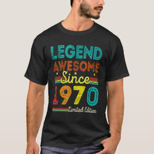 52 jaar oude legering Geweldige sinds 1970 52t T-shirt