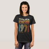 52 jaar september 1971 Wome T-shirt (Voorkant volledig)