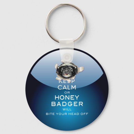 [52] Kalm of honingbadger houden... Sleutelhanger (Voorkant)