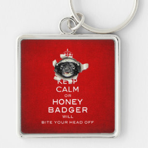 [52] Kalm of honingbadger houden... Sleutelhanger