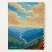 52 Met een Uitzicht New Hampshire Mountain Peaks S Planner (Achterkant)