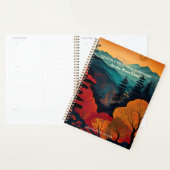 52 Met een Uitzicht New Hampshire Mountain Peaks S Planner (Display)