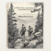 52 Met een Uitzicht New Hampshire Mountain Peaks S Planner (Voorkant)
