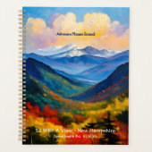52 Met een Uitzicht New Hampshire Mountain Peaks S Planner (Voorkant)