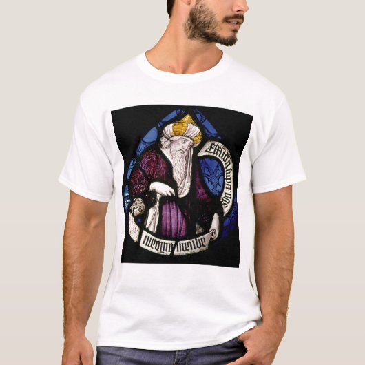 52:Roundel van de profeet Ezekiel, 15e eeuw T-shirt (Voorkant)