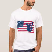 52 STATEN VAN AMERIKA T-SHIRT (Voorkant)