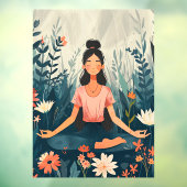 52" x 72" Yoga Raamsticker (Vel 3)