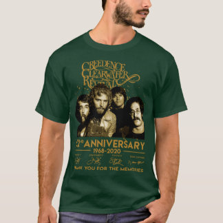 52 Years Creedence Clearwater Revival funny T-shirt