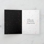 52e bruiloft Jubileum Champagne Toast Kaart (Binnen)