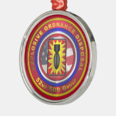 52e EoD-GROEP Kerstmis Metalen Ornament (Links)