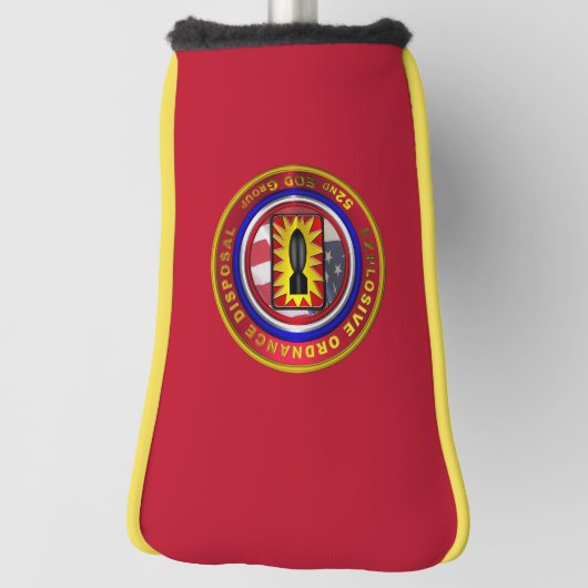 52e Explosive Ordnance Disposal Group Golfheadcover (Draai 90)