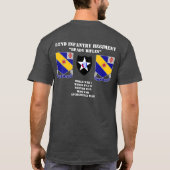52e infanteriedivisie - 2e infanteriedivisie t-shirt (Achterkant)