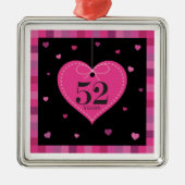 52e Jubileum Heart Ornament (Voorkant)