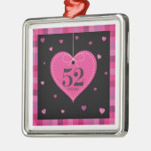 52e Jubileum Heart Ornament (Links)