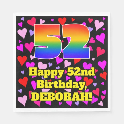 52e verjaardag: Het liefhebbende Kunstpatroon, Reg Servet (Voorkant)