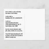 52e verjaardag - Leuk vuurwerk, Rainbow Look "52" Briefkaart (Achterkant)