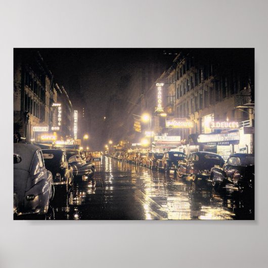 52nd Street, New York City,  Poster (Voorkant)