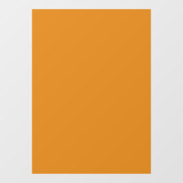 52x72 Solid Orange Partial Transparent Design Raamsticker