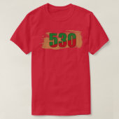 530 California Area Code1 T-shirt (Design voorkant)