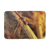 534424932Elegant Red Darter Dragonfly Insect Art Badmat (Voorkant)