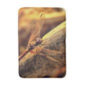 534424932Elegant Red Darter Dragonfly Insect Art Badmat (Voorkant Verticaal)