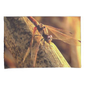 534424932Elegant Red Darter Dragonfly Insect Art Kussensloop (Voorkant-Rechts)