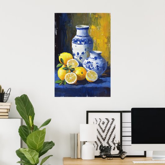 536 Stilleven Poster (Thuiskantoor)