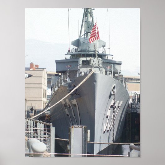 537 U.S.S. Sullivans Poster (Voorkant)