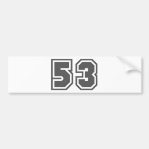 53 BUMPERSTICKER