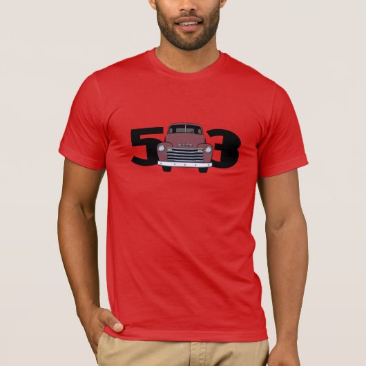"53 Chevy Pickup T-shirt (Voorkant)